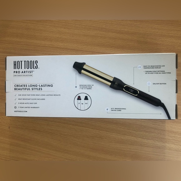HOT TOOLS Pro Artist 2-in-1 Curling Wand - Picture 2 of 5
